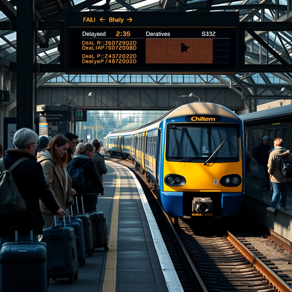 Passengers can use alternative services amid train delays